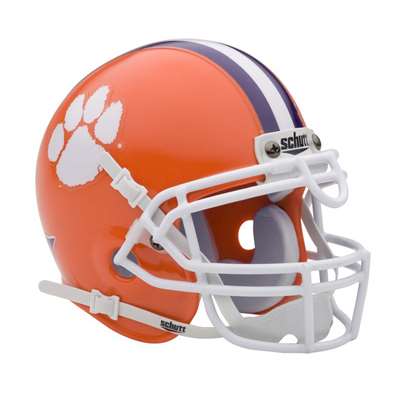 Clemson Tigers Mini Helmet by Schutt - Orange