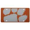 Clemson Tigers Full Color Mega Inlay License Plate