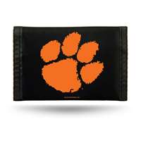 Clemson Tigers Nylon Tri-Fold Wallet