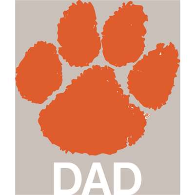 Clemson Tigers Transfer Decal - Dad