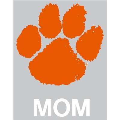 Clemson Tigers Transfer Decal - Mom