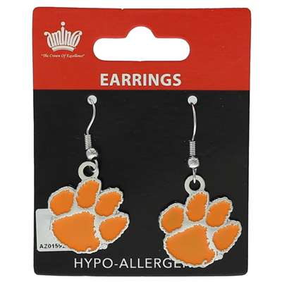 Clemson Tigers Dangler Earrings