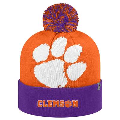 Clemson Tigers Top of the World Blaster Knit Beanie