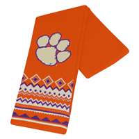Clemson Tigers Top of the World Dusty Knit Scarf