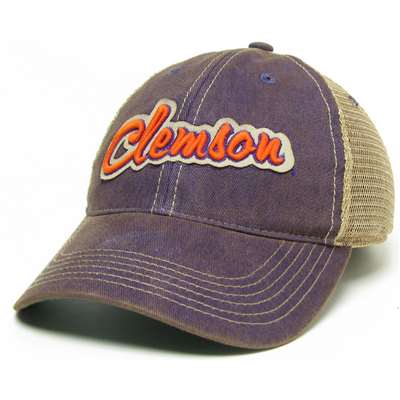 Clemson Tigers Legacy Trucker Hat - Purple
