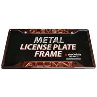 Clemson Tigers Alumni Metal Inlaid Acrylic License Plate Frame