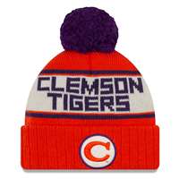 Clemson Tigers New Era A3 Vintage Knit Beanie