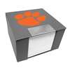 Clemson Tigers Leather Memo Cube Holder