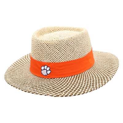 Clemson Tigers Top of the World Sand Trap Straw Hat