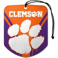 Clemson Tigers Shield Air Fresheners - 2 Pack