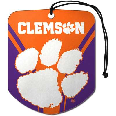 Clemson Tigers Shield Air Fresheners - 2 Pack