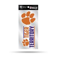 Clemson Tigers Double Up Die Cut Decal Set
