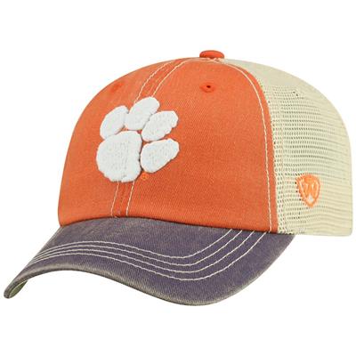 Clemson Tigers Youth Top of the World Offroad Trucker Hat