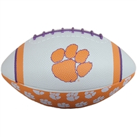 Clemson Tigers Mini Rubber Football - Alt