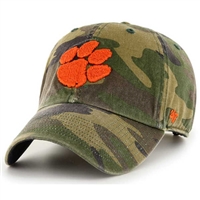 Clemson Tigers 47 Brand Clean Up Adjustable Hat -