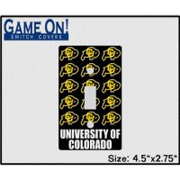 Colorado Buffaloes Buffaloes Game On Light Switch Cover