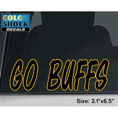Colorado Buffaloes Buffaloes Decal - Go Buffs