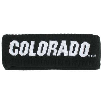 Colorado Buffaloes Zephyr Women's Halo Knit Headband