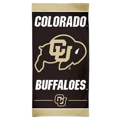 Colorado Buffaloes Spectra Beach Towel
