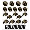 Colorado Buffaloes Multi-Purpose Vinyl Sticker Sheet