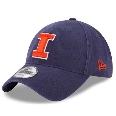Illinois Fighting Illini New Era 9Twenty Core Adjustable Hat