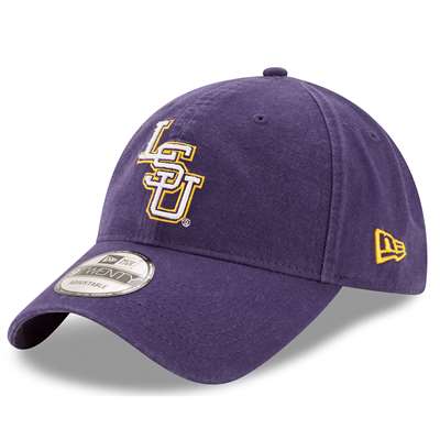 LSU Tigers New Era 9Twenty Core Adjustable Hat