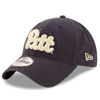 Pittsburgh Panthers New Era 9Twenty Core Adjustable Hat - Navy