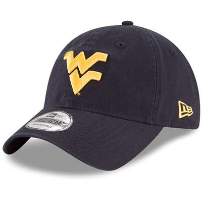 West Virginia Mountaineers New Era 9Twenty Core Adjustable Hat