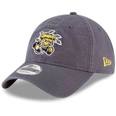 Wichita State Shockers New Era 9Twenty Core Adjustable Hat - Graphite