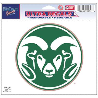 Colorado State Rams Ultra Decal 5" x 6"