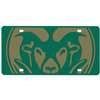 Colorado State Rams Full Color Mega Inlay License Plate