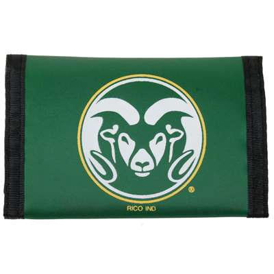 Colorado State Rams Nylon Tri-Fold Wallet
