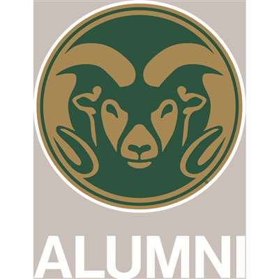 Colorado State Rams Transfer Decal - Alumni