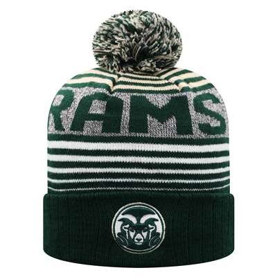 Colorado State Rams Top of the World Overt Cuff Knit Beanie