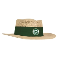 Colorado State Rams Ahead Gambler Straw Hat