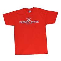 Fresno State T-shirt - Team Logo, Red