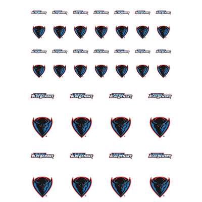 DePaul Blue Demons Small Sticker Sheet - 2 Sheets