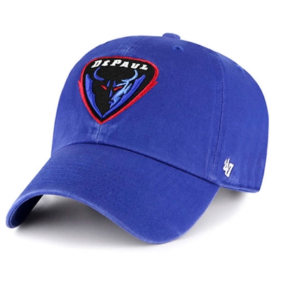 DePaul Blue Demons 47 Brand Clean Up Adjustable Ha