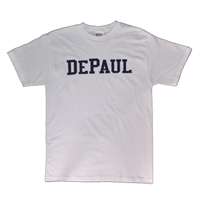 Depaul T-shirt - Block Print, White