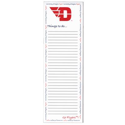Dayton Flyers Magnetic To Do List Pad