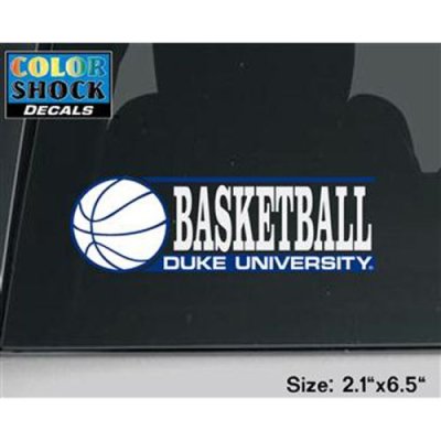 Duke Blue Devils Decal - Basketball