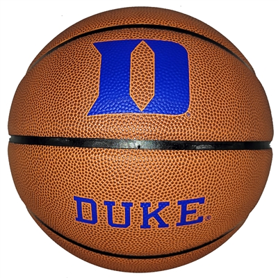 Duke Blue Devils Mens Composite Leather Indoor/Outdoor Basketball