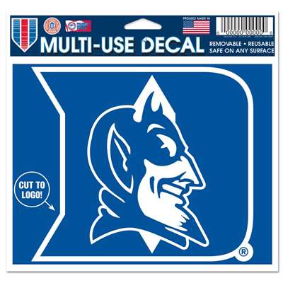 Duke Blue Devils Multi Use Perfect Cut Decal
