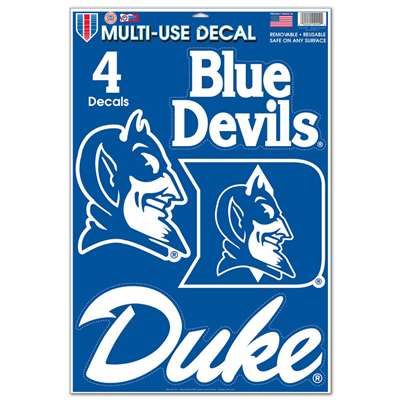Officially licensed decal. Multi use decals stick to multiple surfaces and are removable and reusable. These have unique cut to logo shapes. These versatile decals can be used indoors or outdoors and will not leave a residue when removed. Made in the USA.
