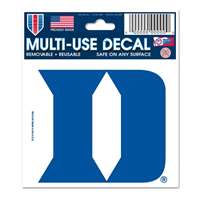Officially licensed decal. 3x4 Slogan Ultra Decals stick to multiple surfaces and are removable and reusable. These versatile clings can be used indoors or outdoors and will not leave a residue when removed