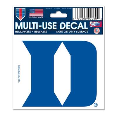 Officially licensed decal. 3x4 Slogan Ultra Decals stick to multiple surfaces and are removable and reusable. These versatile clings can be used indoors or outdoors and will not leave a residue when removed