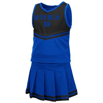 Duke Blue Devils Toddler Girls Colosseum Pinky Cheer Dress Set