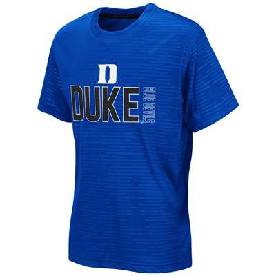 Duke Blue Devils Youth Colosseum Larry Performance T-Shirt