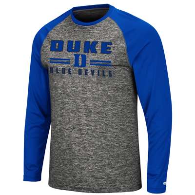 Duke Blue Devils Colosseum Bagpipes Performance Raglan T-Shirt