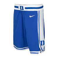 Nike Duke Blue Devils Youth Replica Basketball Shorts - Royal